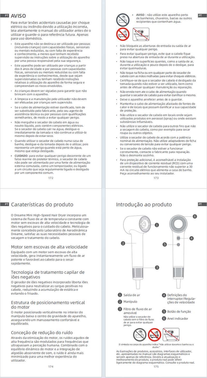 Avisos e informações de segurança