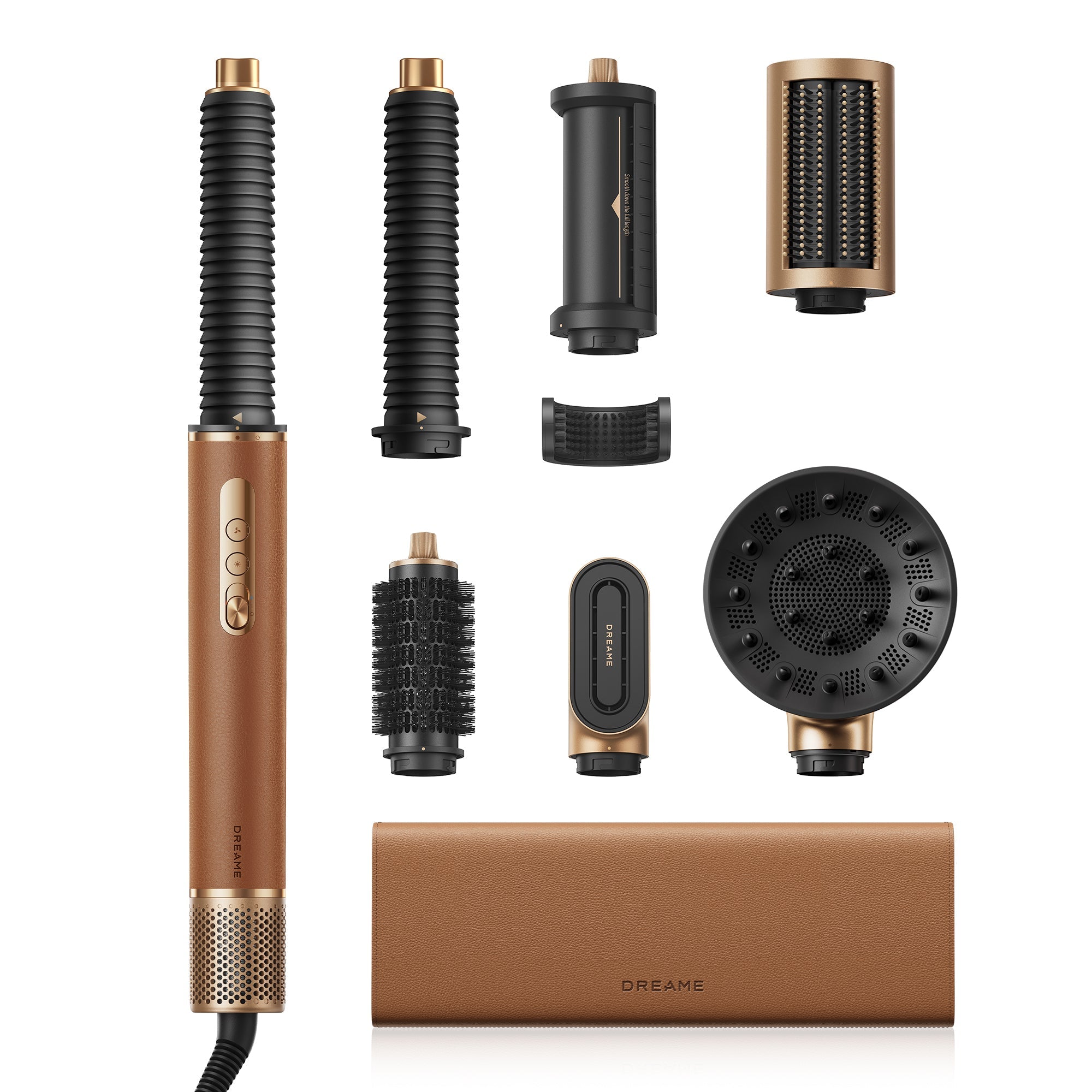 Moldeador de Cabelo Dreame AirStyle Pro 2 Castanho