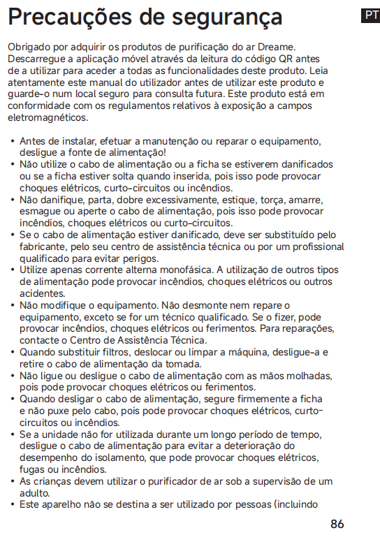Avisos e informações de segurança