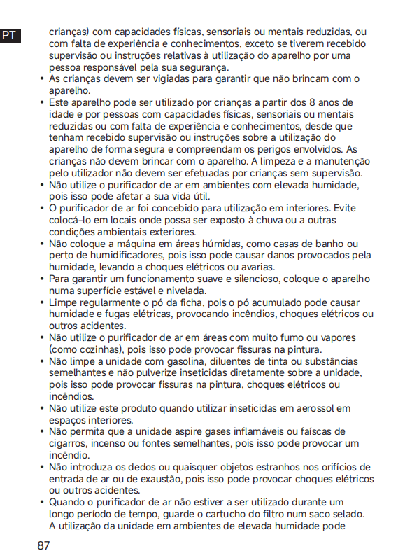 Avisos e informações de segurança