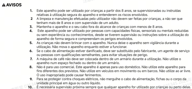 Avisos e informações de segurança