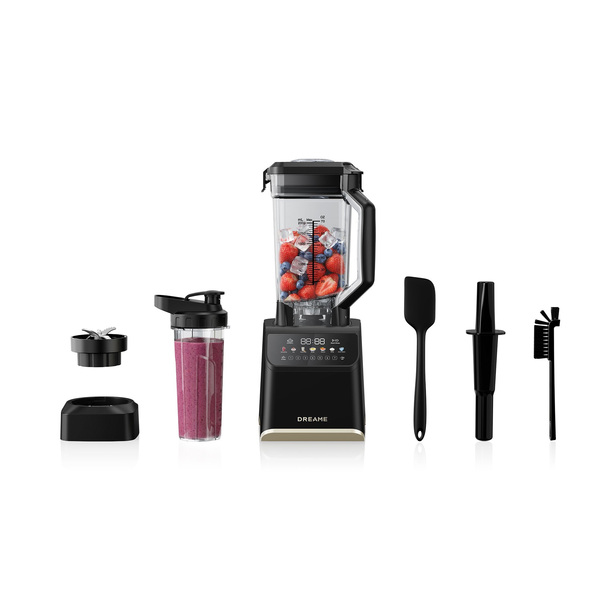 Liquidificadora de copo BlendLogic™ preta
