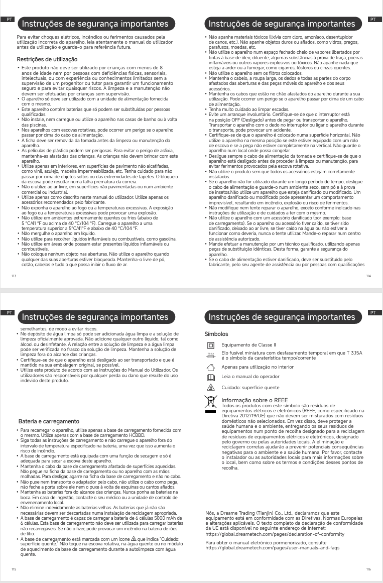 Avisos e informações de segurança
