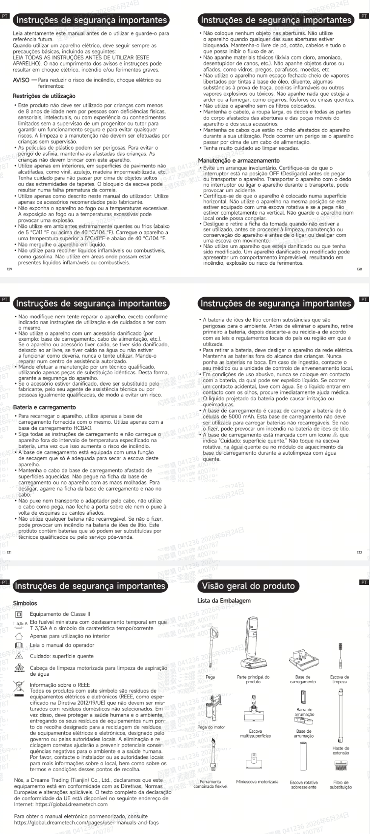 Avisos e informações de segurança