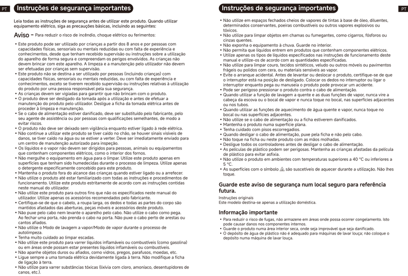 Avisos e informações de segurança