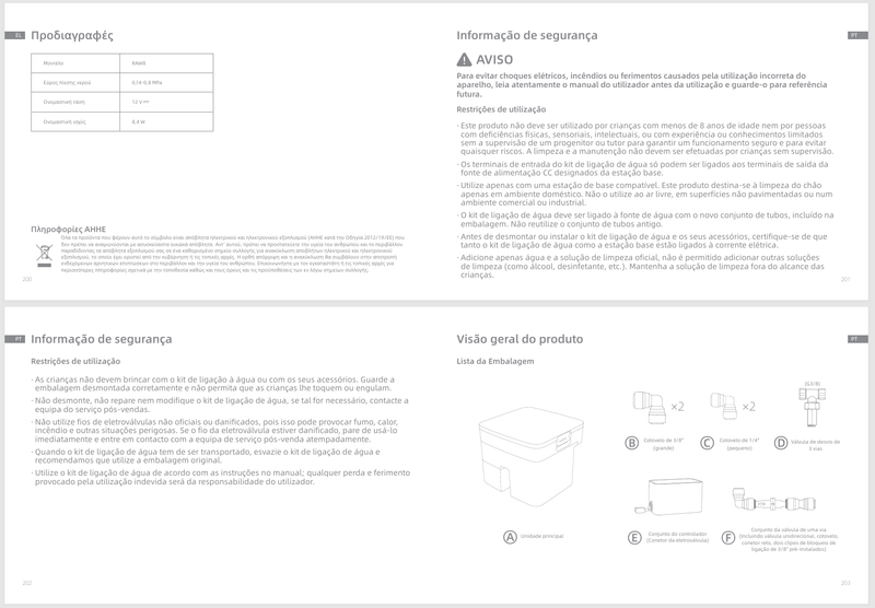 Avisos e informações de segurança