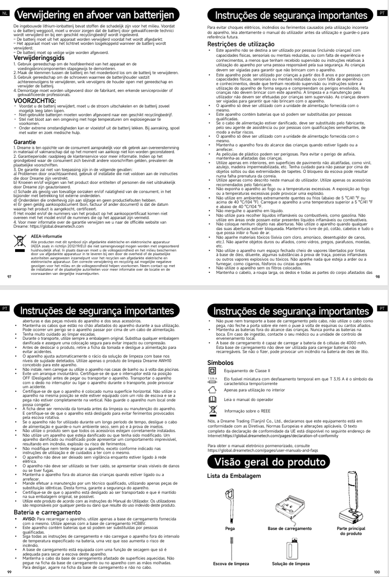 Avisos e informações de segurança