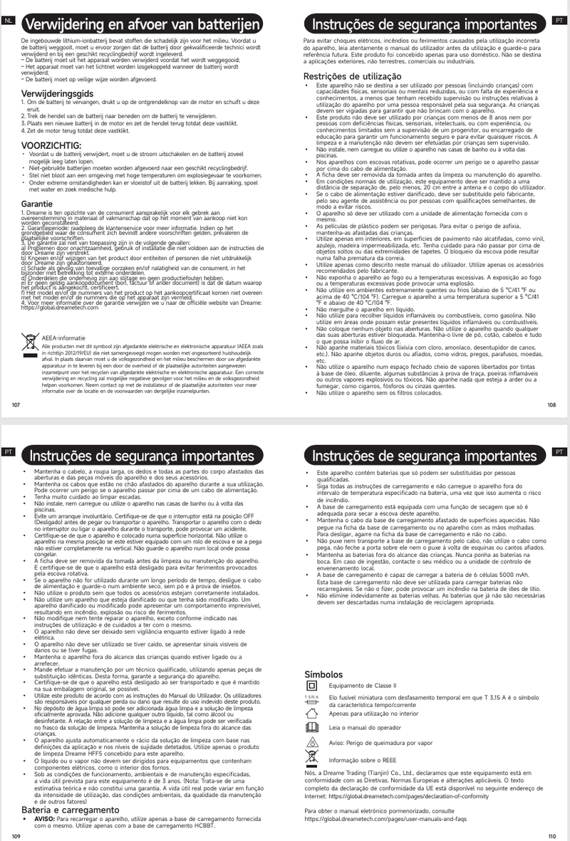 Avisos e informações de segurança