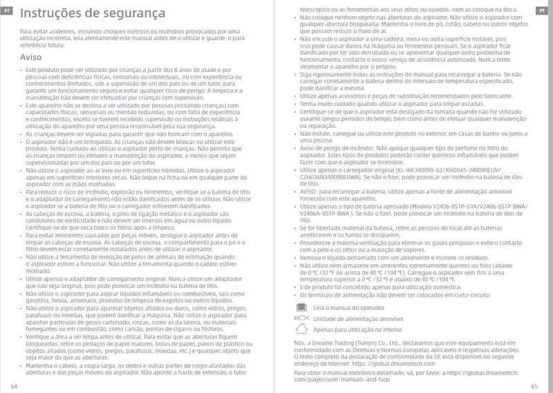 Avisos e informações de segurança
