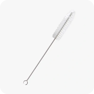 Escova para tubo de leite