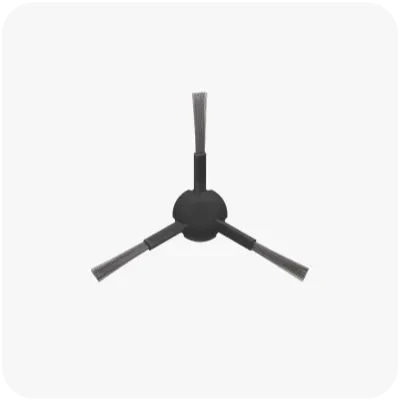 Escova de limpeza de cantos                                  1 (pré-instalada)