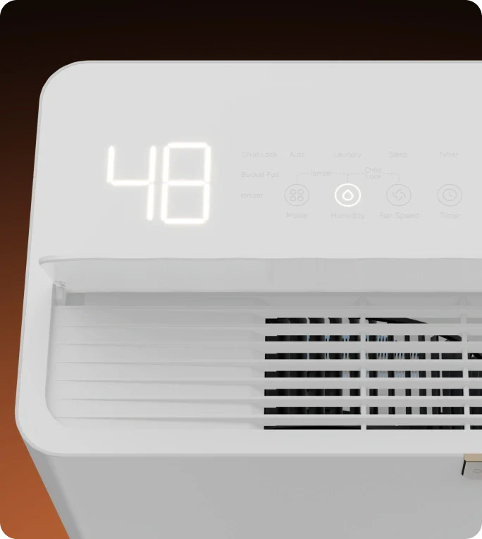 Controlo personalizado da humidade para um conforto preciso