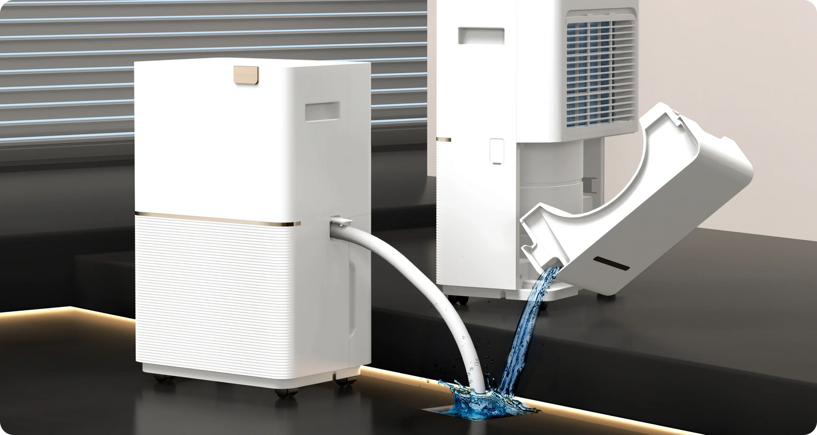 Drenagem dupla flexível para qualquer cenário