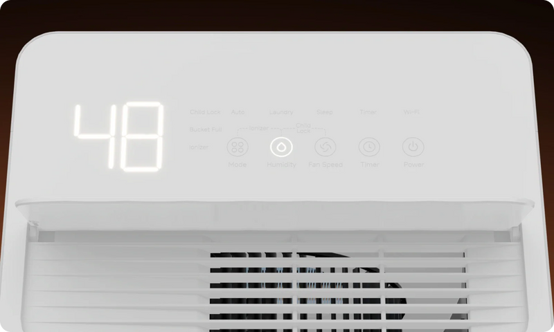 Controlo personalizado da humidade para um conforto preciso