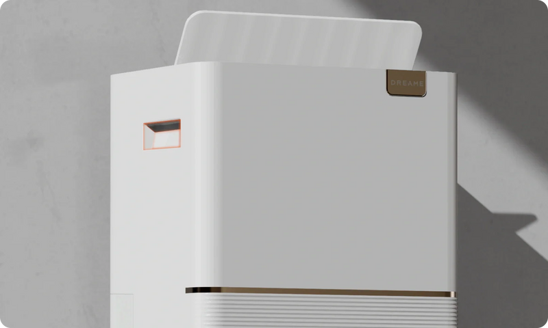 Design limpo com pega oculta, prático de utilizar