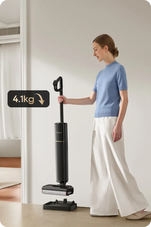 Design leve de 4,1 kg
