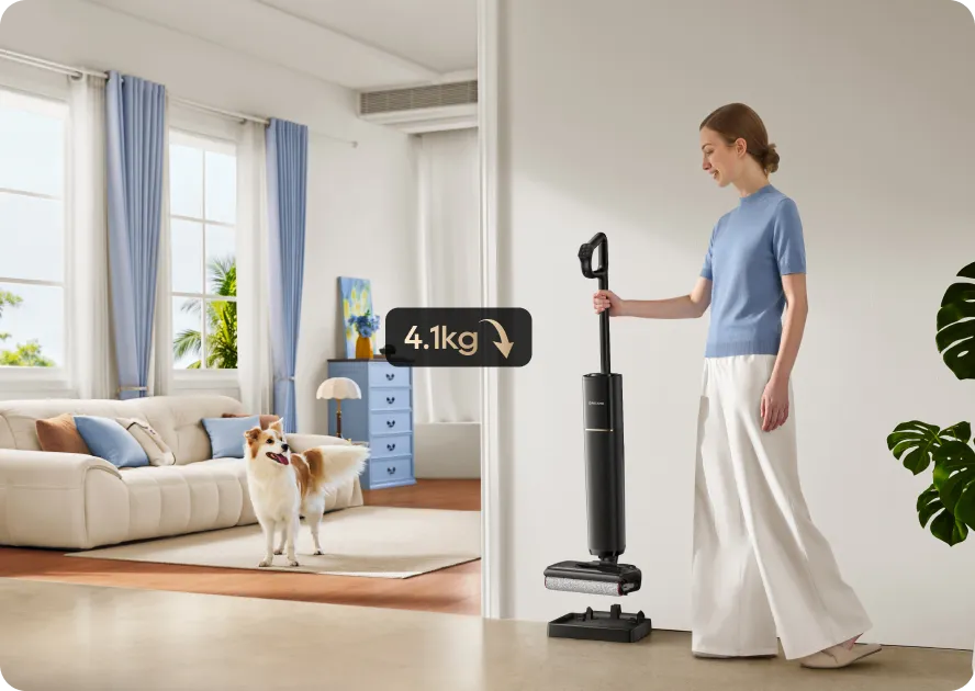 Design leve de 4,1 kg