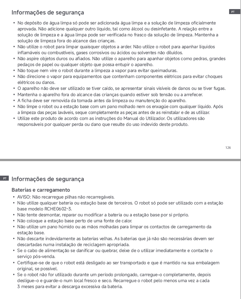 Avisos e informações de segurança