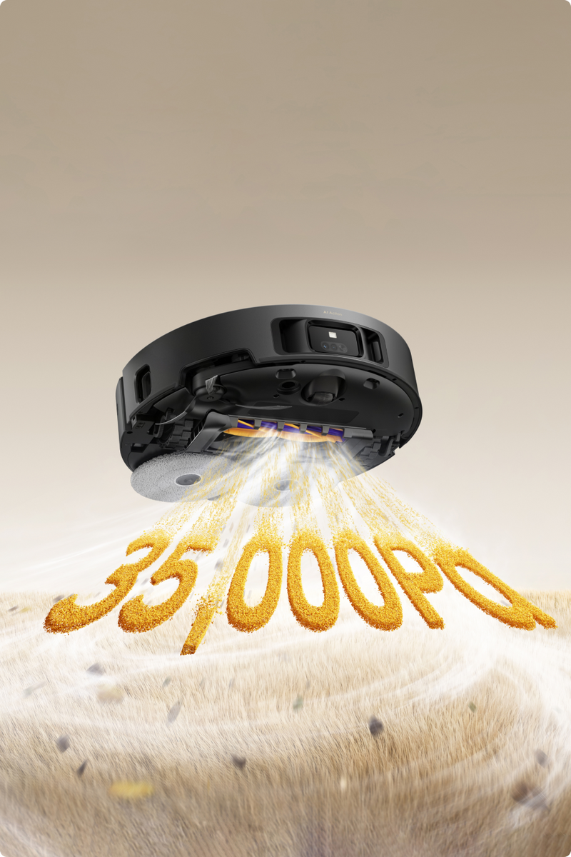 Aspiração Vormax de 35 000 Pa