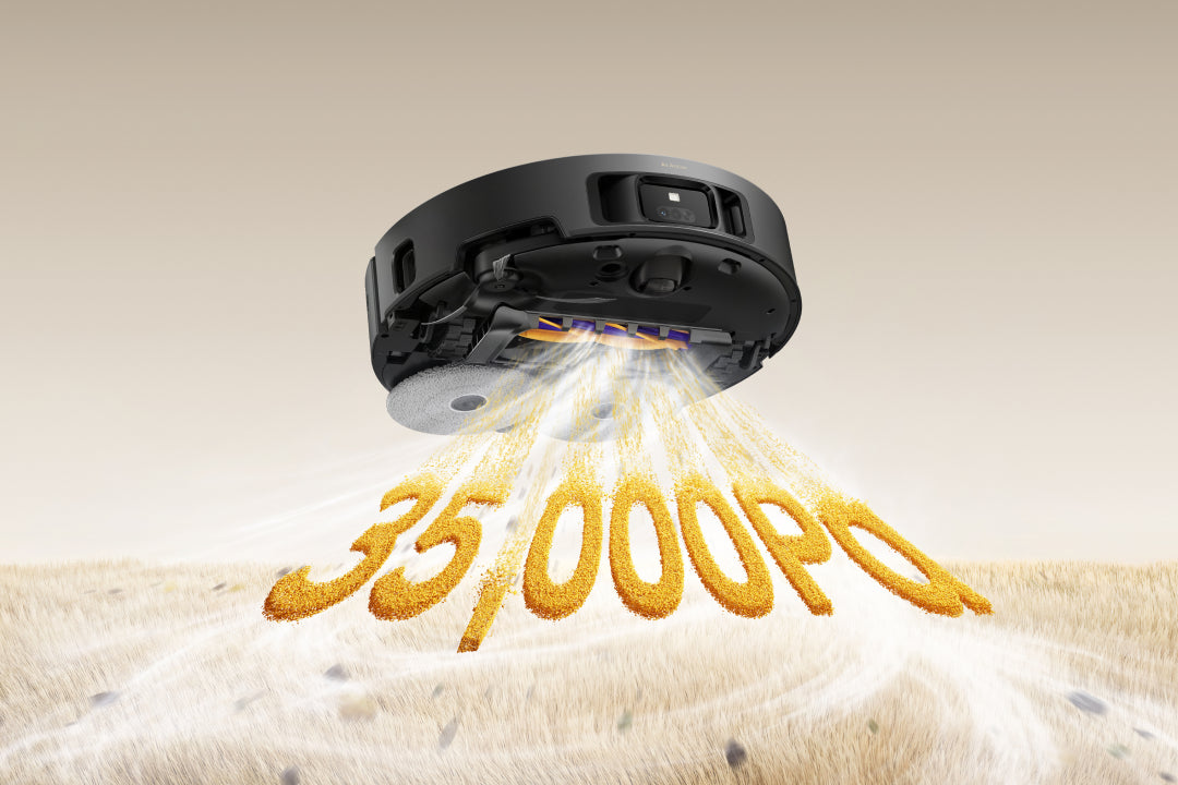 Aspiração Vormax de 35 000 Pa