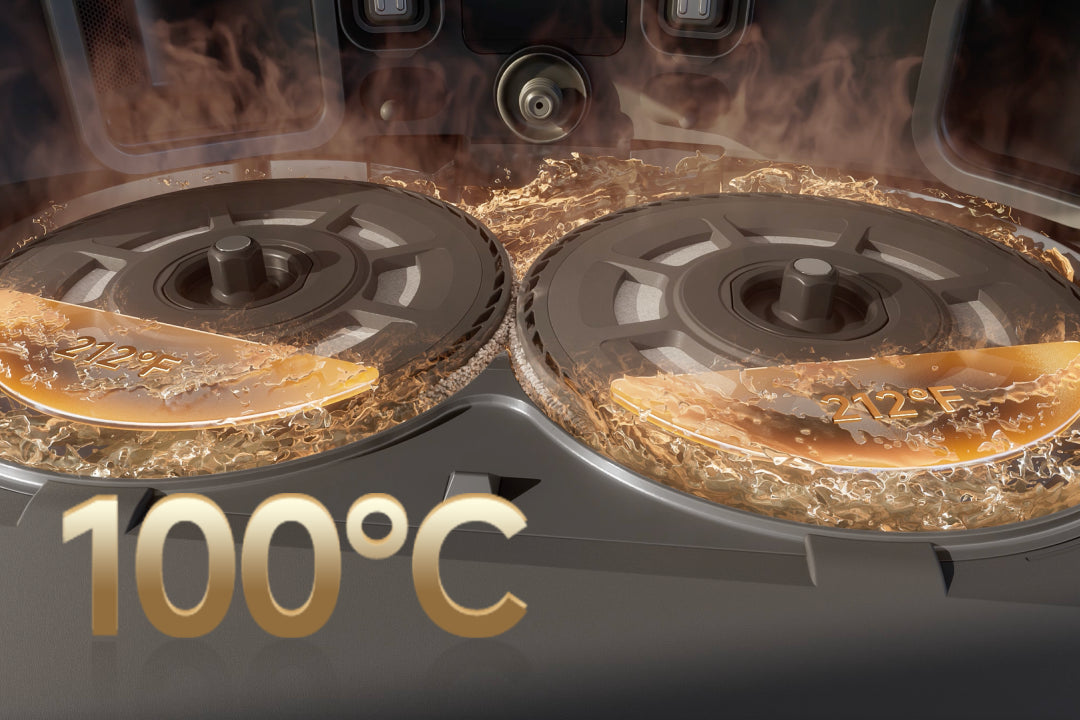 Limpeza automática das mopas ThermoHub a 100 °C