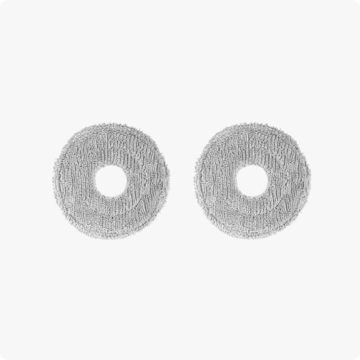 Almofadas para mopa (pré-instaladas) 
x2