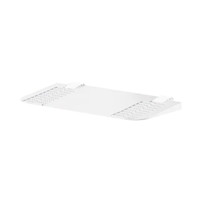 1 placa de extensão da rampa da estação de base
