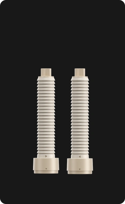 Cilindro para encaracolar x2