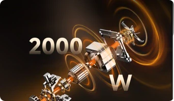 Motor potente de 2000 W