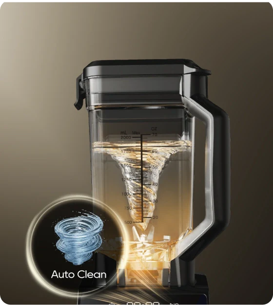 Programa Auto <br class="powblender_c-small-hide">Clean (Limpeza <br>automática) com<br class="powblender_c-small-hide"> um toque