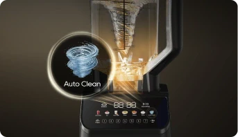 Programa Auto <br class="powblender_c-small-hide">Clean (Limpeza <br>automática) com<br class="powblender_c-small-hide"> um toque