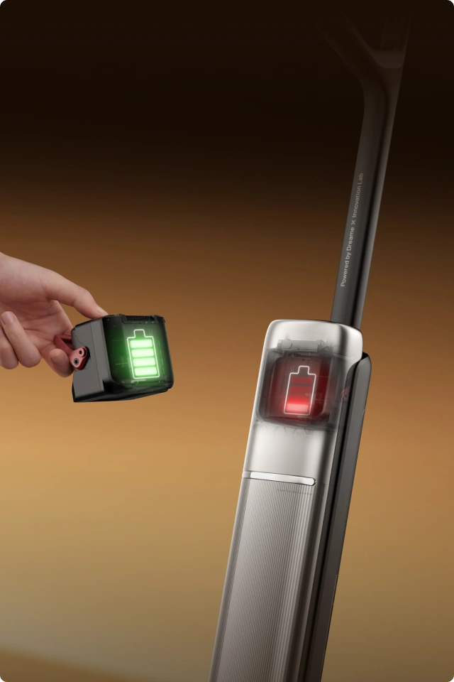 Autonomia da bateria adicional de 70 minutos. Trocar e continuar