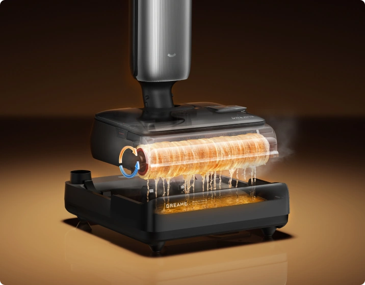 Sistema de limpeza automática de aquecimento duplo Refresque todas as cerdas da escova da raiz até às pontas