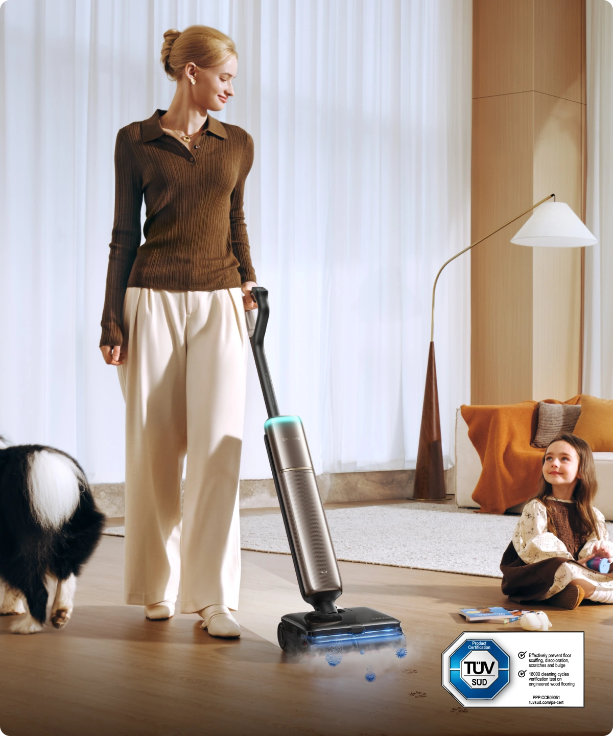SaunaClean™ Vapor a 200 °C para uma higiene segura para bebés