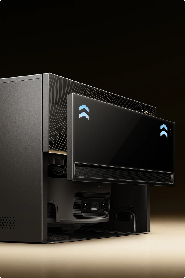 Base compacta com abertura automática